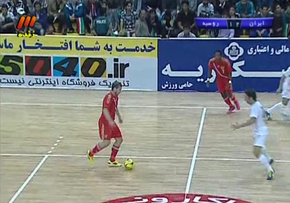 برد 6 بر 3 ایران در برابر روسیه، در اولین مسابقه دوستانه فوتسال در شهر یزد