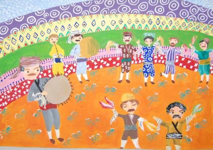دیپلم افتخار مونتانا به کودکان نقاش ایرانی رسید