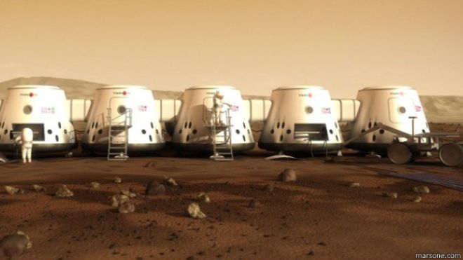 کاشت کاهو در مریخ