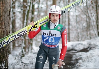 آسیب دیدگی قهرمان اسکی المپیک