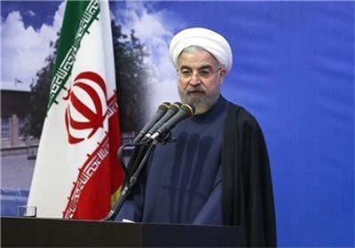حضور رئیس جمهور در ورزشگاه شهید بهشتی بوشهر