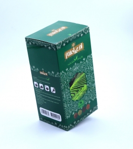 چای سبز داخلی معطر با قطعات گیاهی خشک شده